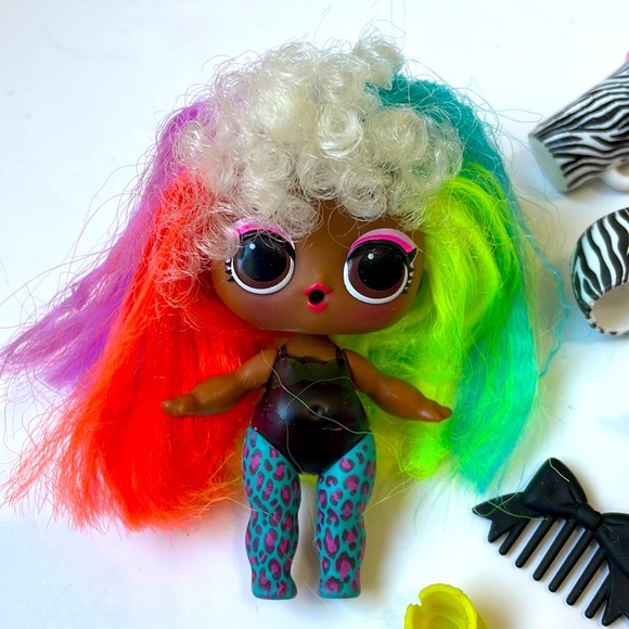 LOL Valley B.B. Make Over Series Hair Goals Doll Collectible - Picture 8 of 15